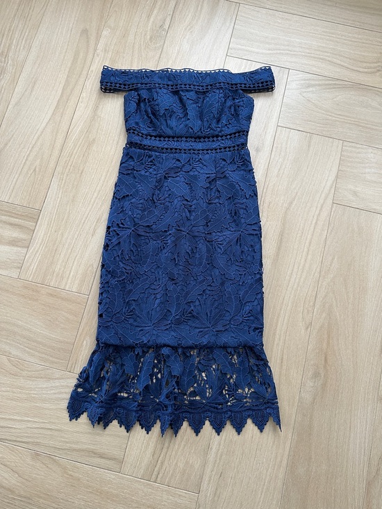 aly & aj blue dress ALYCE Paris 62064 Alyce Long Halter Neckline Illusion A Line Dress